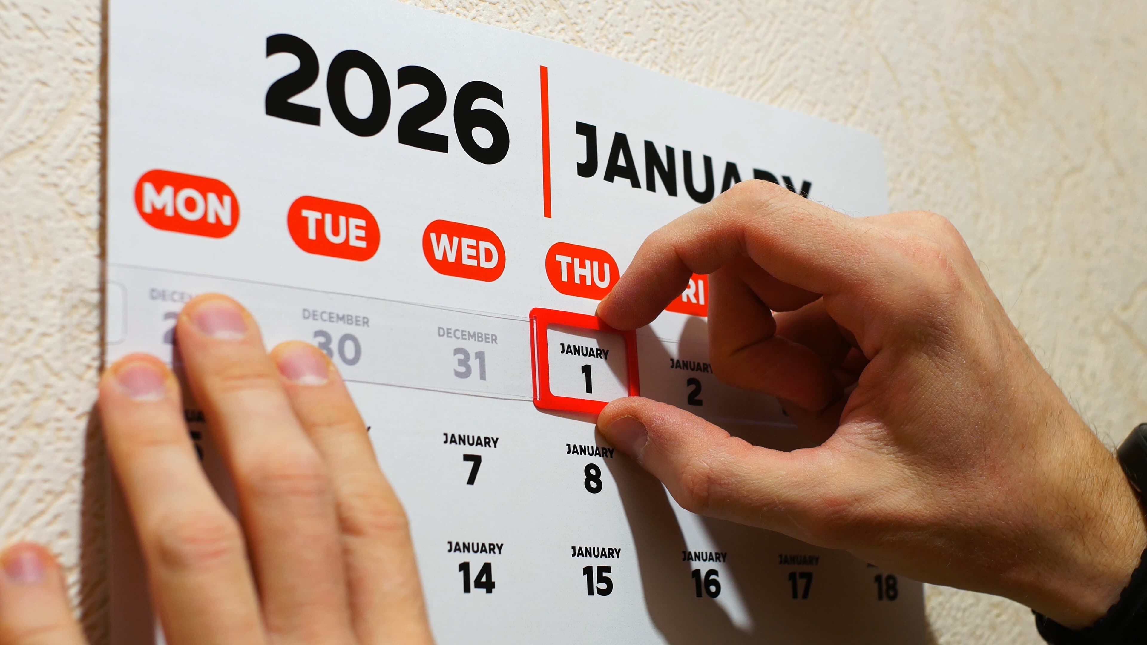 Calendar - choosing an interview slot
